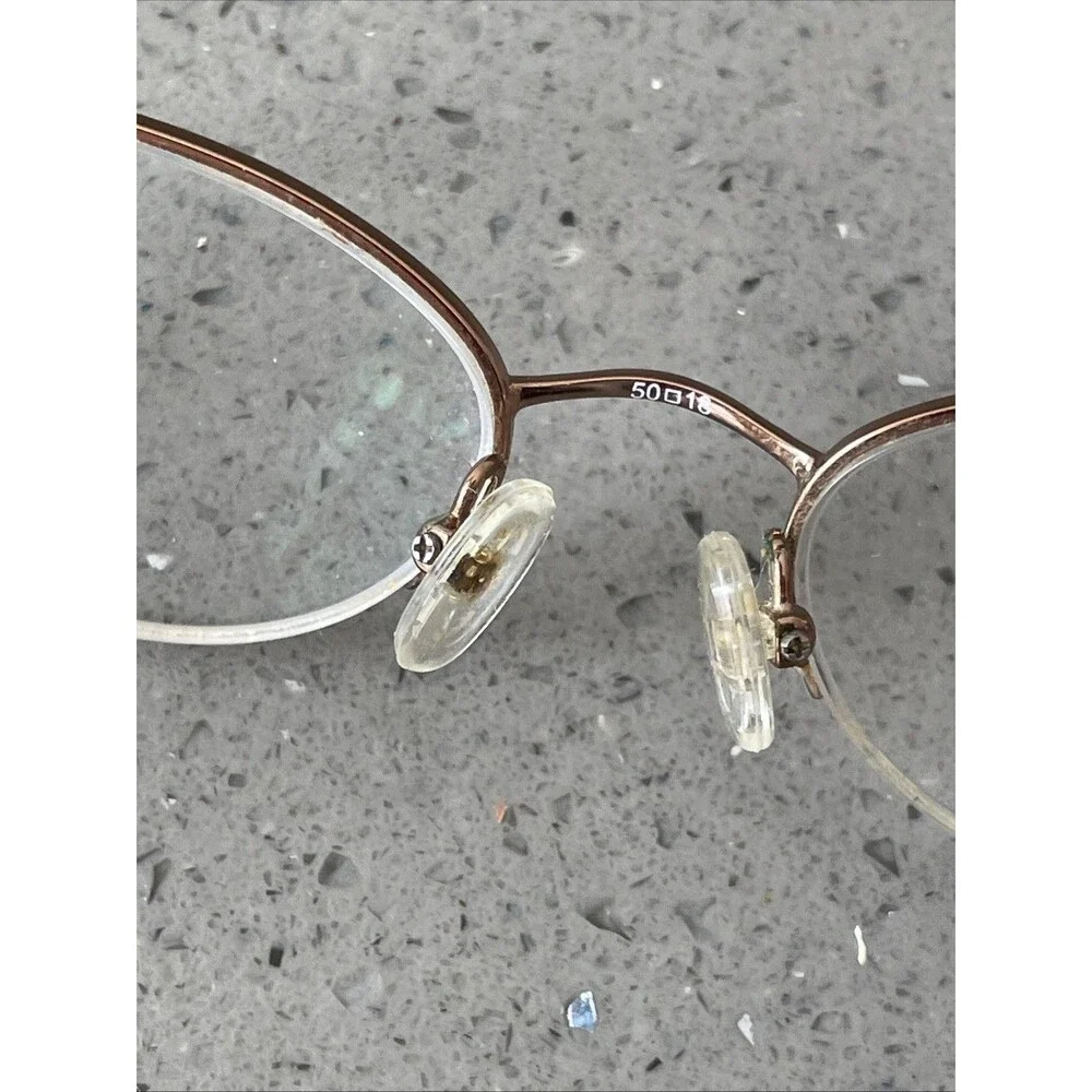 Sans Pareil Eyeglasses Frames ONLY LINDA EVANS 293 SAND Women's Brown 50-18-135